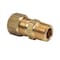 Thrifco Plumbing No. 68-C 3/8 Inch x 1/4 Inch Lead-Free Brass Compression MIP Adapt 4401090 - alternate 1